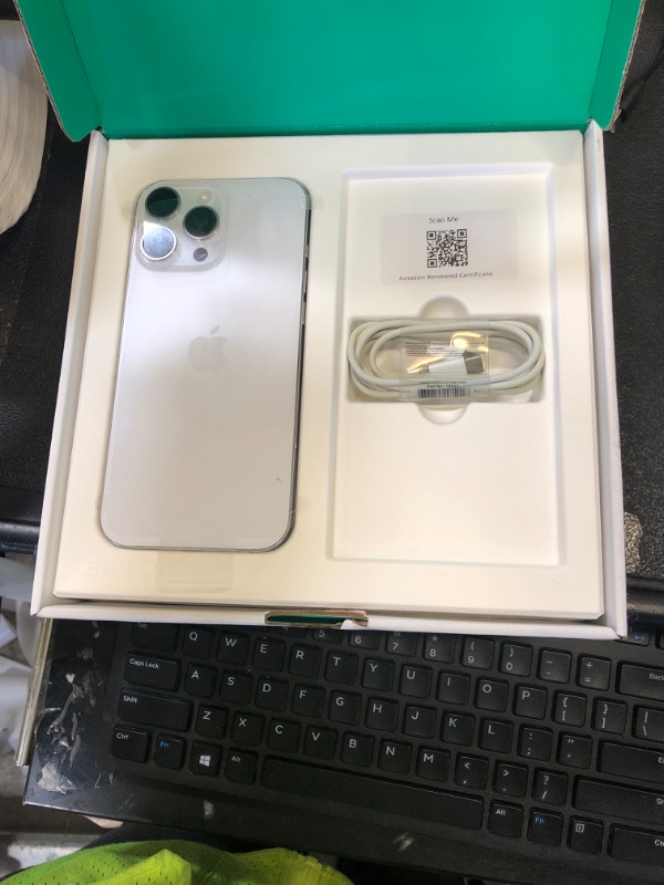 Photo 1 of Apple iPhone (Renewed Premium) 16 Pro Max, US Version, 1TB, White Titanium - Unlocked