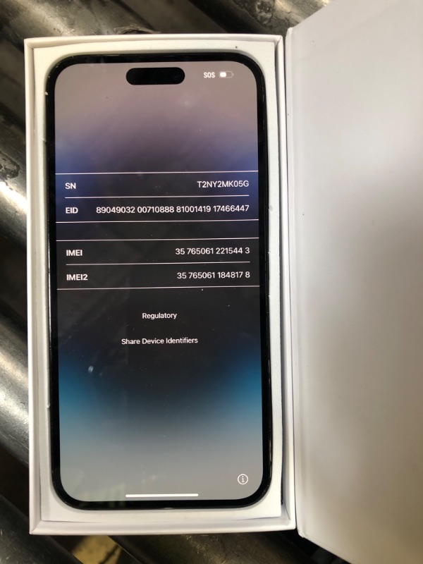 View 2 of Apple iPhone 14 Pro Max, 128GB, Space Black - Unlocked (Renewed)