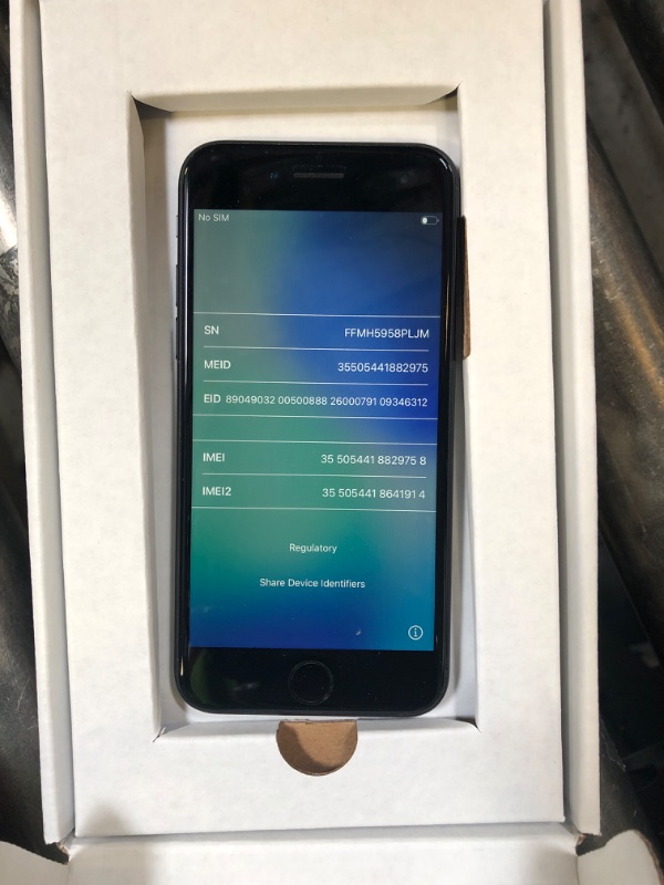 View 2 of Apple iPhone SE (2nd Generation), 64GB, Black, Unlocked (Renewed Premium)