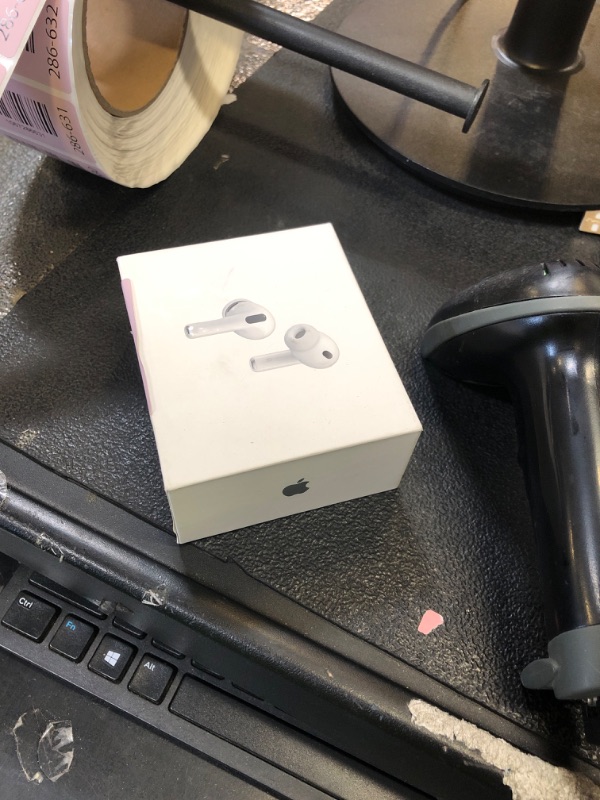 Photo 1 of Apple AirPods Pro 3 Wireless Earbuds, Active Noise Cancellation, Live Translation, Heart Rate Sensing, Hearing Aid Feature, Bluetooth Headphones, Spatial Audio, High-Fidelity Sound, USB-C Charging
