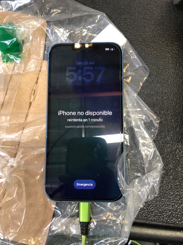 Photo 1 of Apple iPhone 13, 128GB, Blue - Unlocked (Renewed)
