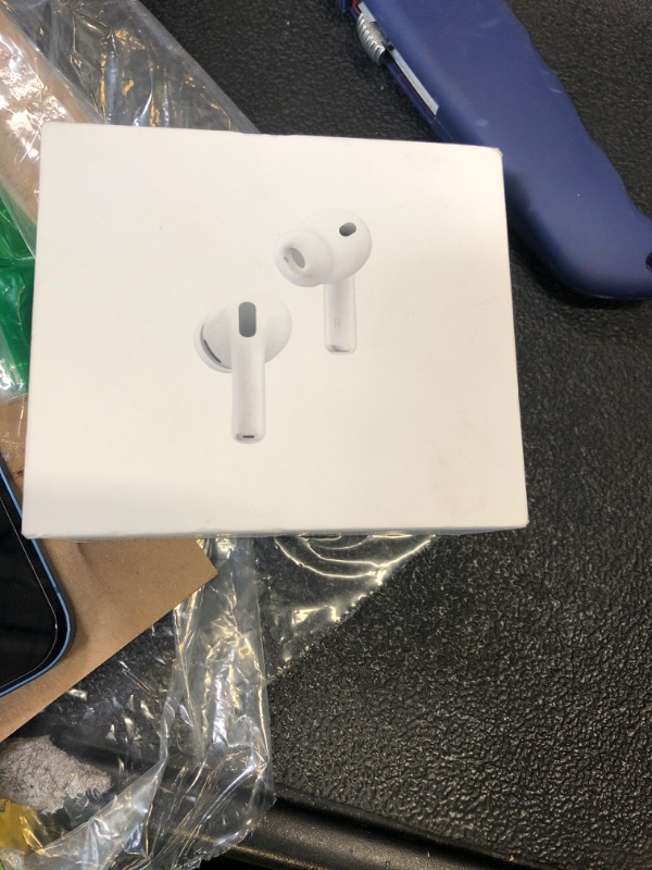 Photo 1 of Apple AirPods Pro 3 Wireless Earbuds, Active Noise Cancellation, Live Translation, Heart Rate Sensing, Hearing Aid Feature, Bluetooth Headphones, Spatial Audio, High-Fidelity Sound, USB-C Charging