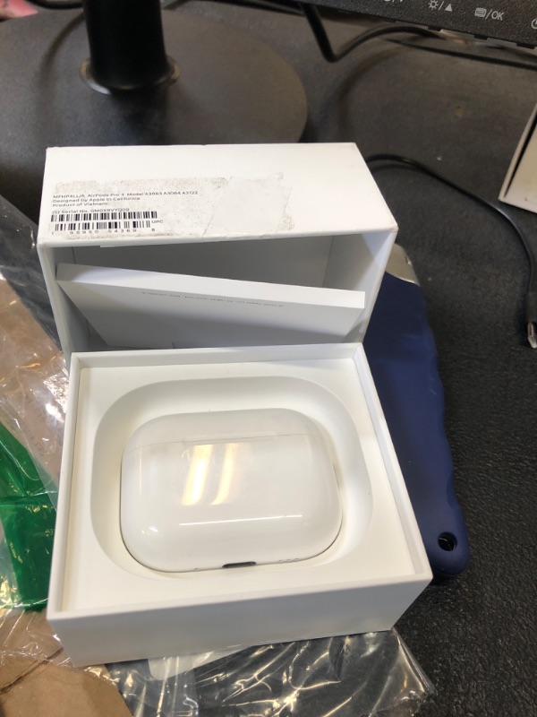 Photo 1 of Apple AirPods Pro 3 Wireless Earbuds, Active Noise Cancellation, Live Translation, Heart Rate Sensing, Hearing Aid Feature, Bluetooth Headphones, Spatial Audio, High-Fidelity Sound, USB-C Charging