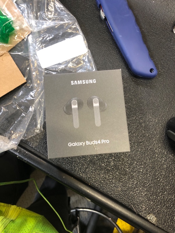 Photo 1 of Samsung Galaxy Buds 4 Pro (2026) AI True Wireless Bluetooth Earbuds, Hi-Res Audio, 2-Way Speaker, ANC 2.0, Optimized Comfort, IP57, Live Translation, Black [US Version, 2 Yr Warranty]