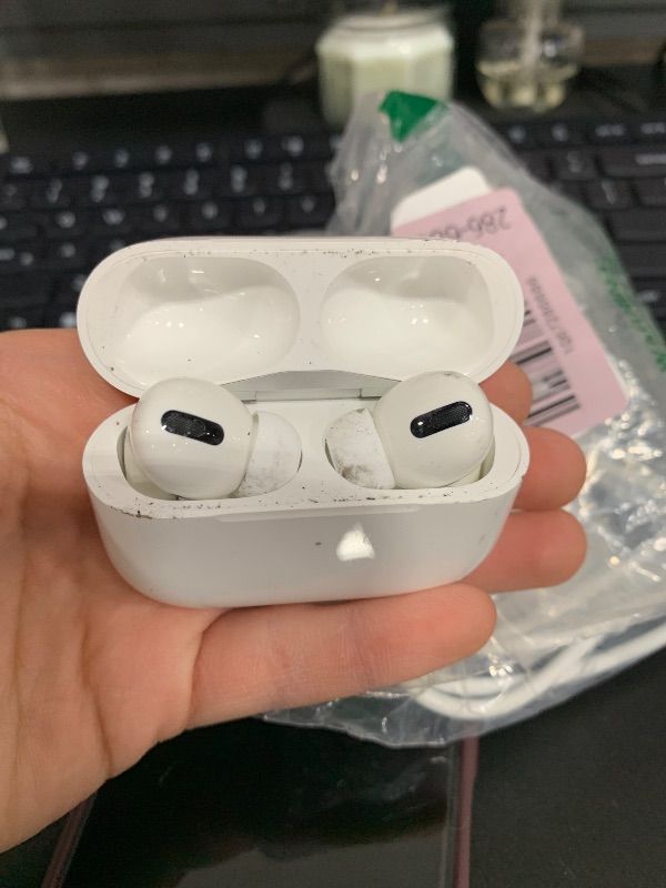 Photo 1 of Apple AirPods Pro (2nd Generation) with MagSafe Charging Case (USB-C) (Renewed Premium)
