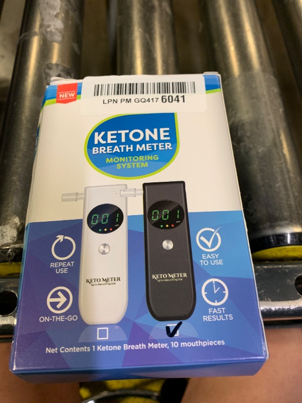 Photo 1 of Ketone Breath Home Monitors Analyzer Professional Ketone Breath Testing & Monitoring - Portable Breath Ketosis Meter Digital Ketosis Breath Tester for Testing ketosis with 10 Mouthpieces