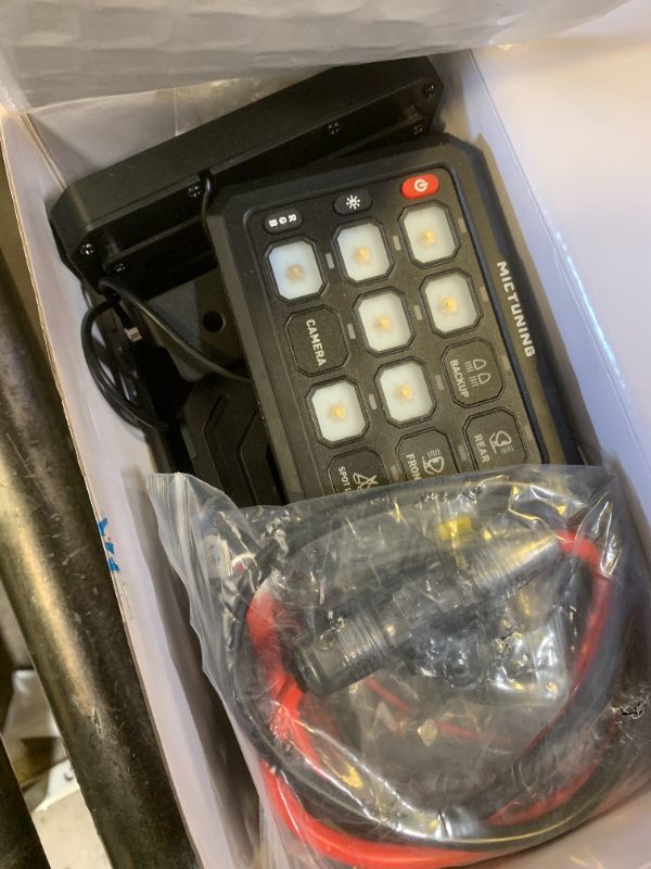 Photo 1 of MICTUNING P1s-W+ Wireless 12 Gang Switch Panel, 328FT Remote Control Range, Up to 4-Panels Simultaneously, Multifunction Toggle Momentary Flash Strobe Circuit Control Relay System Box for Car RV
