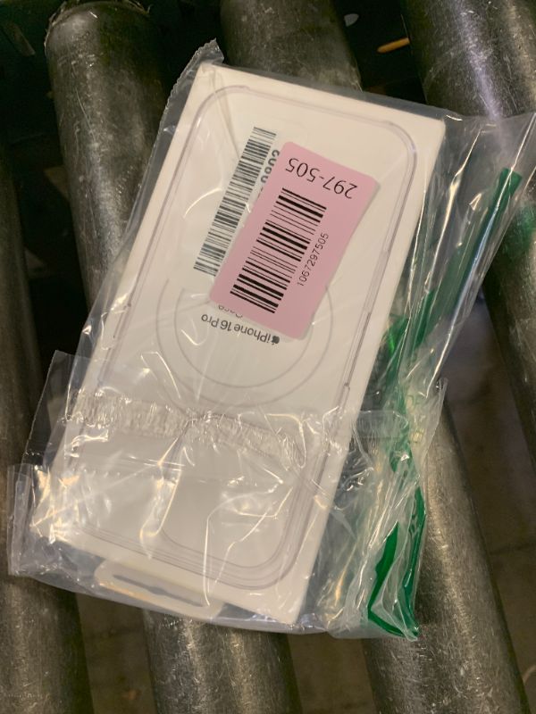 Photo 1 of Apple iPhone 16 Pro Clear Case with MagSafe and Camera Control: Lightweight Phone Case, Wireless Charging Compatible, Smooth Glossy Finish