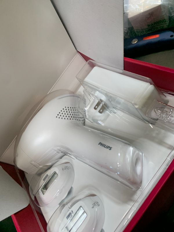 Photo 1 of Philips Lumea 8000 Series IPL Hair Removal Device, Permanent Laser Hair Reduction for Women & Men, Easy and Comfortable Use at Home, SenseIQ, 3 Attachments for Body, Face, Intimate, BRI937/03