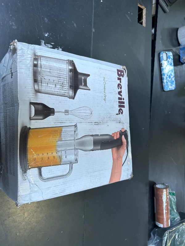 Photo 1 of Breville BSB510XL Control Grip Immersion Blender, Brushed Stainless Steel