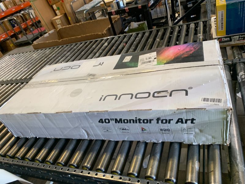 View 4 of INNOCN 40" WQHD 3440 x 1440P 144Hz Ultrawide Monitor Gaming FreeSync HDR400 21:9 PC Computer IPS Screen Split PIP/PBP for Editing/Gaming, USB C 90W, HDMI, DP, Black