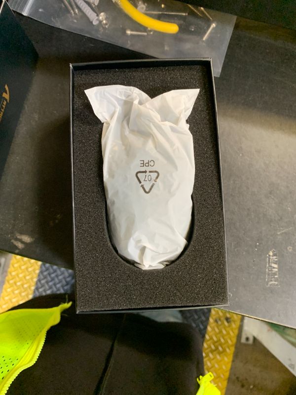 Photo 1 of ATTACK SHARK R5 Ultra Wireless Gaming Mouse,Carbon Fiber Shell 39g Superlight,PAW3950MAX Nordic 52840 MCU 8K Polling 42K DPI Optical Sensor,BT/2.4G/USB-C Wired Mice with Coiled Cable-Black&Griptape