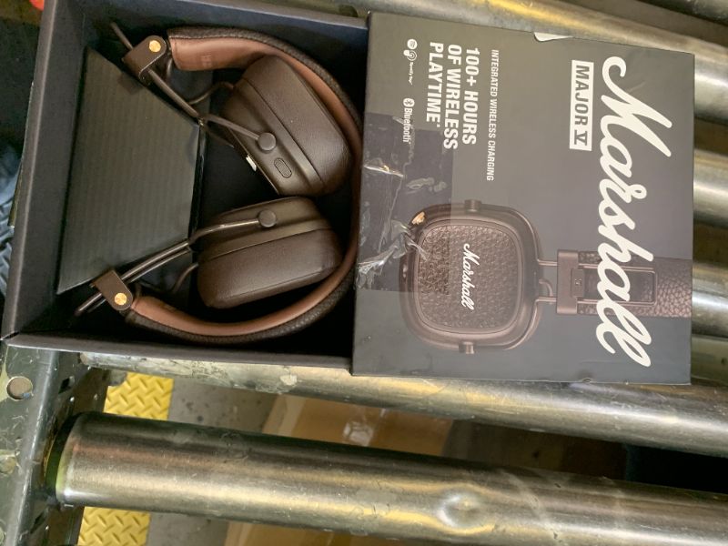 Photo 1 of Marshall Major V On-Ear Wireless Bluetooth Headphones - Brown