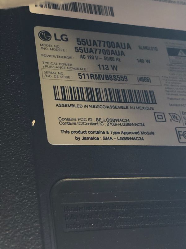 Photo 1 of LG 55-Inch Class OLED evo AI Super Upscaling 4K G5 Series Smart TV w/Dolby Atmos & Vision, HDR10, Filmmaker Mode, Wow Orchestra, Alexa Built-in (OLED55G5WUA, 2025)
