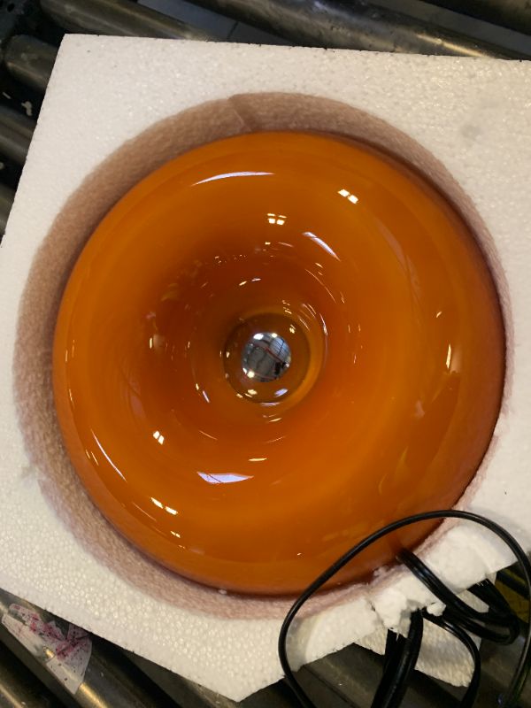 View 2 of MIXL - Orange Donut Table Lamp,Dount Light Lamp Ambient Lighitng,Aesthetic Touch Table Lamps,Modern Cute Desk Lamps for Living Room Bedroom