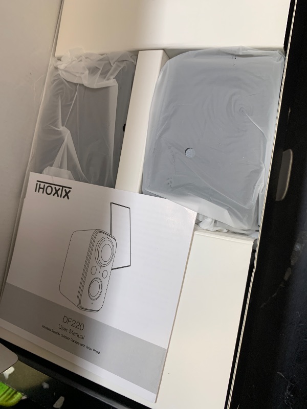 Photo 1 of IHOXTX Security Cameras Wireless Outdoor, Flood Light Solar Cameras for Home Security, Home Camera with Color Night Vision, PIR Human Detection, 2-Way Talk, IP66 Waterproof, SD Card/Cloud Storage