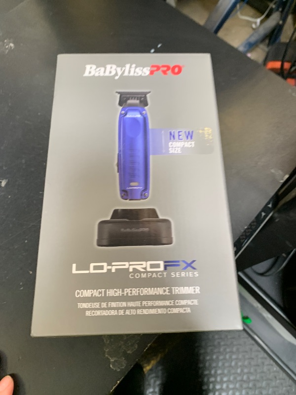 Photo 1 of BaBylissPRO High-Performance Compact LO-PROFX Hair Trimmer