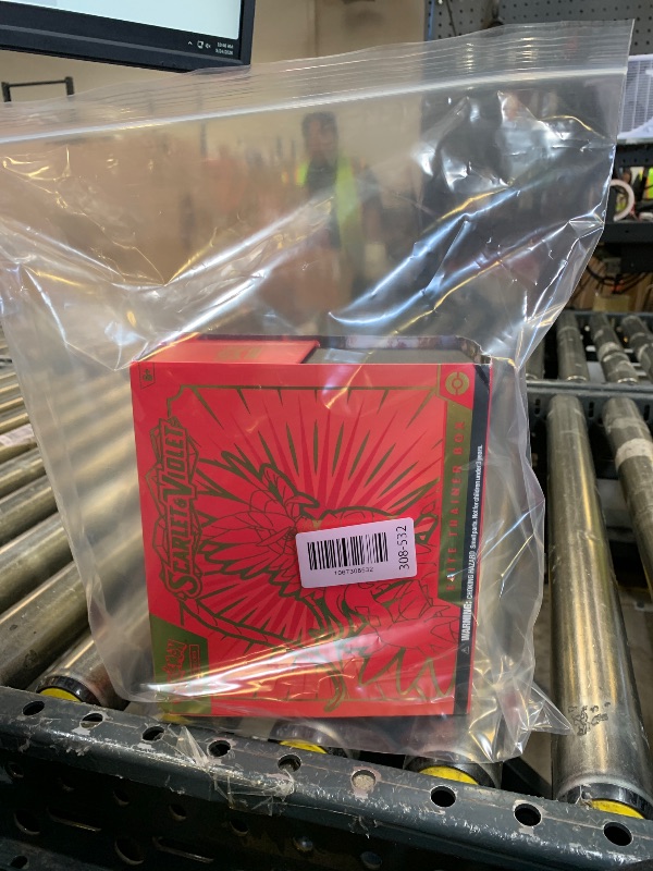 Photo 1 of Pokemon TCG: Scarlet and Violet Elite Trainer Box - Koraidon Red (1 Full Art Promo Card, 9 Boosters and Premium Accessories)