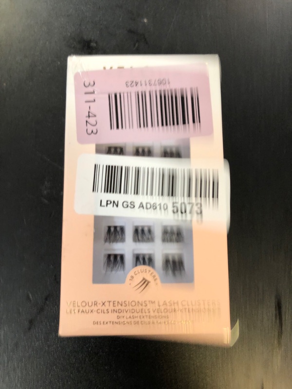 Photo 1 of Velour Xtensions Eyelash Refills - False, Individual Vegan Lash Extensions - Lightweight, Fluffy, Reusable, Handmade Lashes - Wear up to 3 Weeks, Lash Clusters, Soft and Comfortable, All Eye Shapes