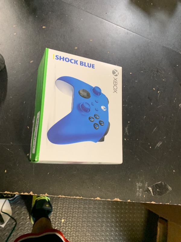 Photo 1 of Xbox Wireless Gaming Controller | Shock Blue | Console, PC, & Android | Textured Grip | Wireless, Bluetooth, USB-C Connectivity