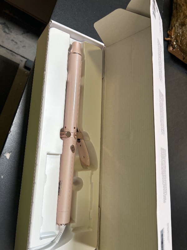 Photo 1 of T3 SinglePass Curl X Extra-Long Barrel Curling Iron with 9 Heat Settings and Ceramic Barrel for Fast Styling and Lasting Results on All Hair Types