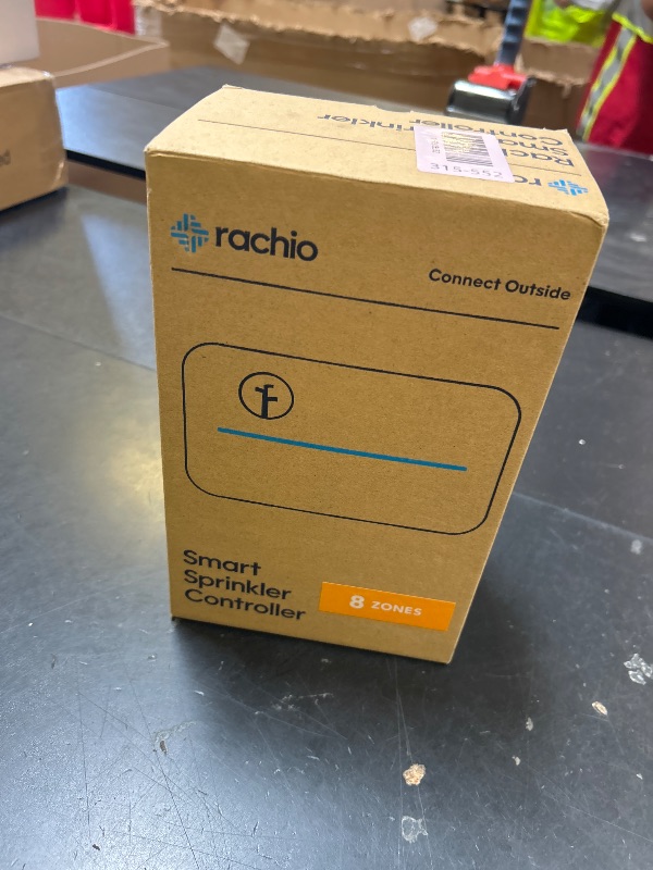 Photo 1 of Rachio WiFi Smart Sprinkler Controller (8-Zone Irrigation Remote Control) – App-Based Scheduling, Local Weather Intelligence, Rain Skips, Easy DIY Install