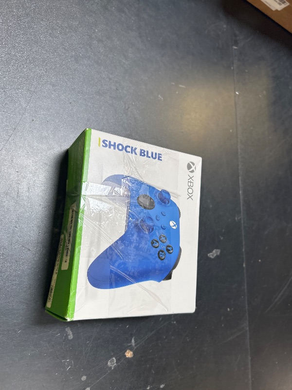Photo 1 of Xbox Wireless Gaming Controller | Shock Blue | Console, PC, & Android | Textured Grip | Wireless, Bluetooth, USB-C Connectivity