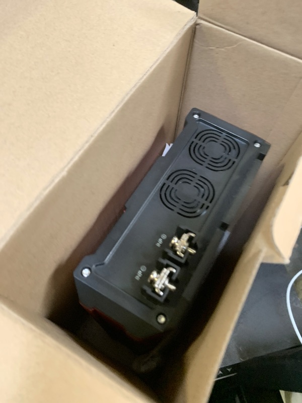 Photo 1 of FOVAL 12V to 48V DC to DC Charger, 800W Ultra-Fast Battery Charger for LiFePO4, Lead-Acid, AGM, Gel, and Lithium - Multi-Stage Charging for RVs, CVS, Trailers, Boats and Trucks