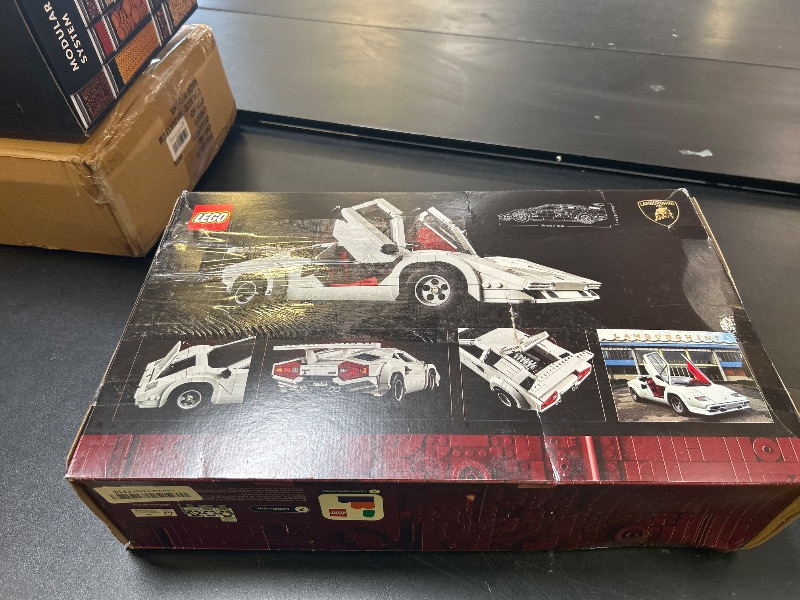 Photo 1 of LEGO Icons Lamborghini Countach 5000 Quattrovalvole Model Car Kit - Collectible Building Set for Adults, Ages 18+ - Detailed Lamborghini Car Kit with Scissor Doors, V12 Engine, and More - 10337