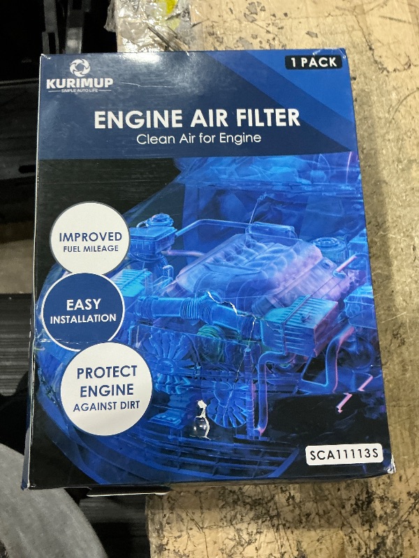 Photo 1 of **HEAVILY USED / DIRTY** KURIMUP CA11113 Replacement Engine Air Filter, Efficient Filtration Offers 99% Air Purification, Fit for Honda Civic 1.8L L4 Only Gas (2012-2015) and Acura ILX Base 2.0L L4 Gas (2013-2015).