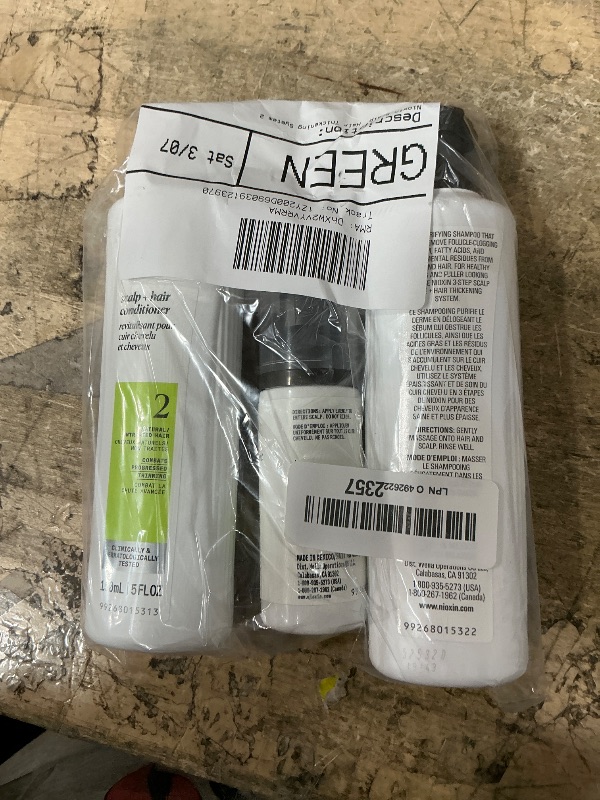 Photo 1 of  EXP 06/2028

Nioxin Scalp + Hair Thickening System 2 | For Natural Hair with Progressed Thinning | Boost Hair Density with Niacinamide & Biotin | Trial Size | 1 Month Supply