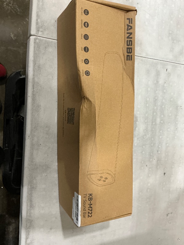 Photo 1 of ***MISSING REMOTE**Fansbe Direct Sound Bar NX8S heybliakk,004