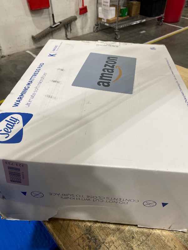 Photo 1 of **FACTORY SEALED** Sealy Heated Mattress Pad King Size Single Control for 2 Zones, 9 Heated Settings & 1-9 Hours Auto Shut Off, Luxury Quilted Bed Warmer with ETL Certified, Soft Extra-Cozy Fabric