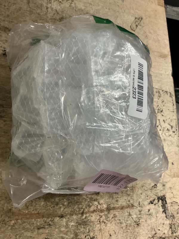 Photo 1 of Reuable Ice Cubes White Clear Plastic Ice Cube to Keep Our drinks such as Lemon Wine Water Cool Longer Pretty for Party Wedding Filled With Pure Water