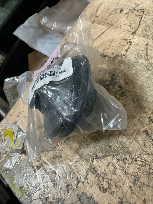 Photo 1 of (2 Pack) Exact Replacement for InSinkErator STP-PL/STPPL Black Rubber Sink Stopper for Garbage Disposal – Compatible with Standard 3-1/2" Drains from Kohler, Waste King, Whirlpool, and More