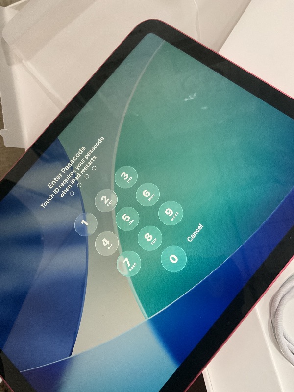 Photo 1 of *LOCKED*Apple iPad 11-inch: A16 chip, 11-inch Model, Liquid Retina Display, 128GB, Wi-Fi 6, 12MP Front/12MP Back Camera, Touch ID, All-Day Battery Life — Pink