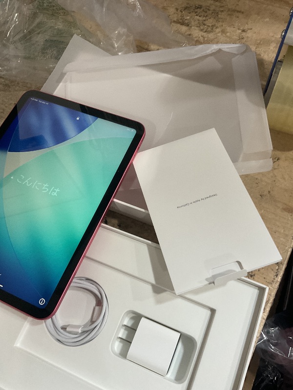 Photo 1 of *LOCKED*Apple iPad 11-inch: A16 chip, 11-inch Model, Liquid Retina Display, 128GB, Wi-Fi 6, 12MP Front/12MP Back Camera, Touch ID, All-Day Battery Life — Pink