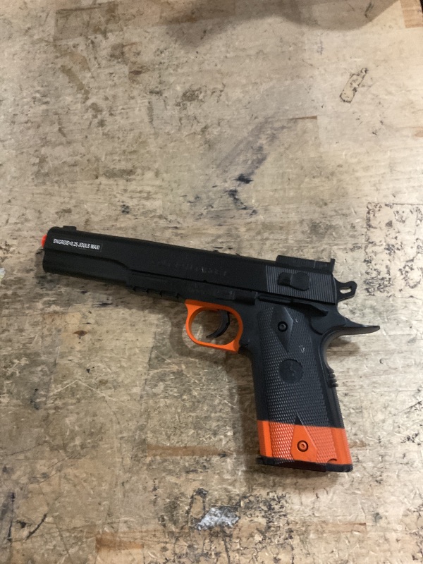 Photo 1 of *DAMAGE TOP**Colt 1911 Target Airsoft Pistol Black