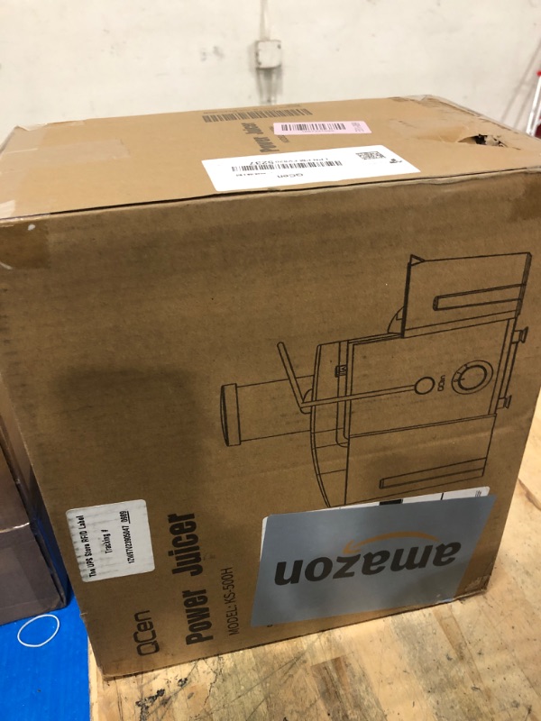 Photo 1 of **FACTORY SEALED** Qcen Juicer Machine, 800W Centrifugal Juicer Extractor with Wide Mouth 3” Feed Chute for Fruit Vegetable, Easy to Clean, Stainless Steel, BPA-free (Black)