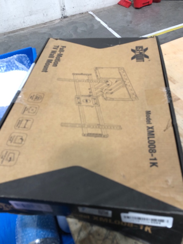 Photo 1 of **FACTORY SEALED** USX Mount Full Motion TV Wall Mount for Most 42-90 inch Flat Screen/LED/4K, TV Mount Bracket Dual Swivel Articulating Tilt 6 Arms, Max 16" Wood Studs, VESA 600x400mm, Holds up to 132lbs