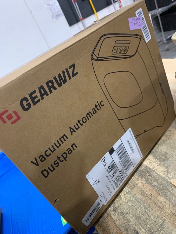 Photo 1 of **FACTORY SEALED** Gearwiz Touchless Automatic Electric Vacuum Dustpan with Nozzle Attachment – Hands-Free, Multi-Mode Floor Cleaner for Professional Use