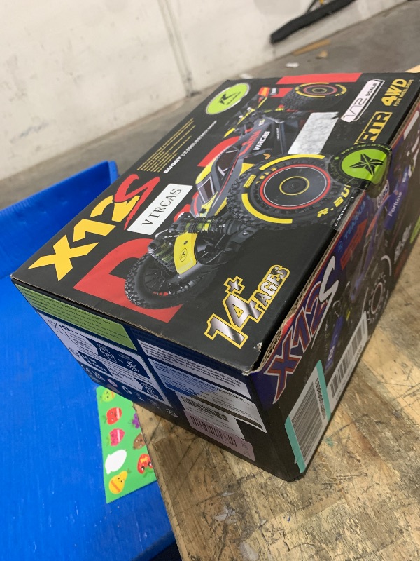 Photo 1 of **FACTORY SEALED** VIRCAS 1/12 Brushelss RC Cars, 50 MPH, RC Buggy, Remote Control Truck, 4×4 Monster Car, Ages 8+