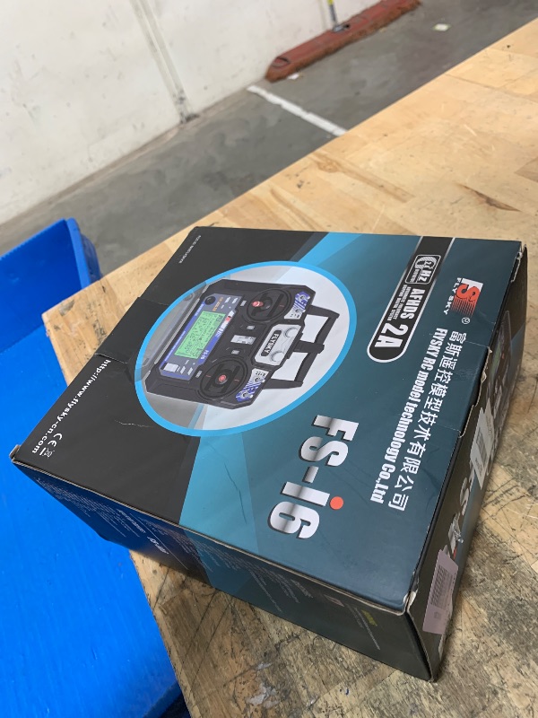 Photo 1 of **NO BATTERIES TO TEST FUNCTION** FLYSKY FS-i6 6CH 2.4GHz Radio System RC Transmitter Controller w/FS-iA6 Receiver for RC Helicopter Plane Quadcopter Glide (Mode_2)