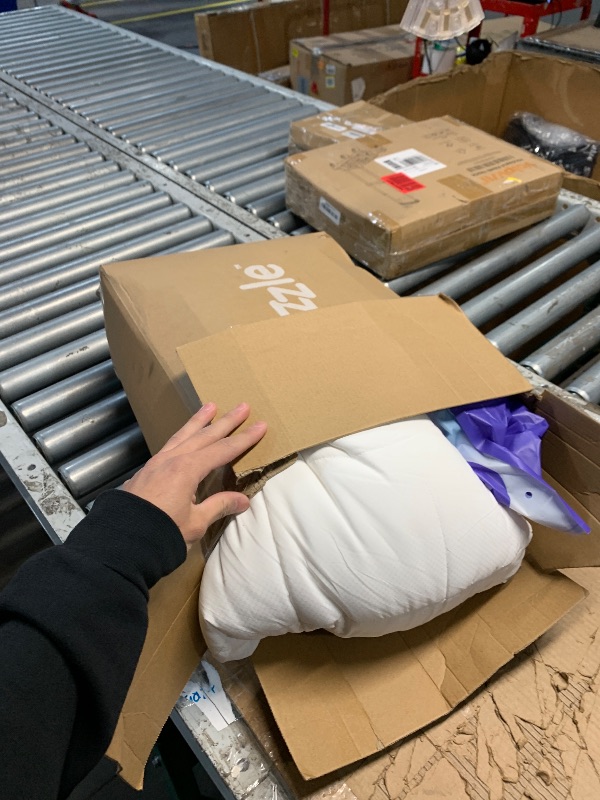 Photo 1 of **FACTORY SEALED** Nuzzle Pillows Standard Size Set of 2 Cooling Adjustable Pillows for Side Sleepers, Luxury Hotel Collection Bed Pillows – Best Adjust Height Soft Firm Pillows for Back, Stomach and Side Sleepers