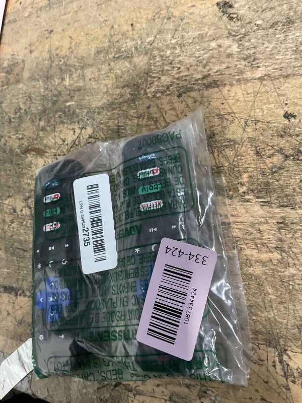Photo 1 of (Pack of 2) Replacement Remote Control Only for Roku TV, Compatible for TCL Roku/Hisense Roku/Onn Roku/Sharp Roku/Element Roku/Westinghouse Roku/Philips Roku Smart TVs (Not for Roku Stick and Box)