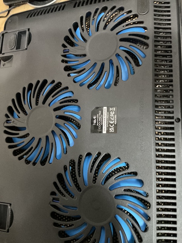 Photo 1 of **Pic for reference**Razer Laptop Cooling Pad: Adaptive Smart - Intelligent Fan Control - Airtight Pressure Chamber - Fits Most Laptops & Macbooks 14” to 18" - Preset & Custom Fan Curves - 3 Port USB Type A - Chroma RGB