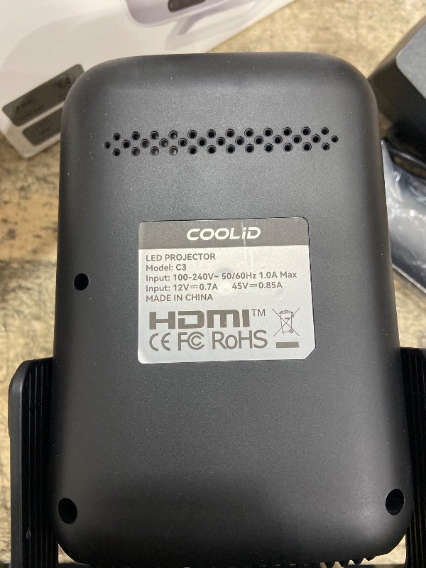 Photo 1 of [Auto Focus & 2026 Upgraded] Mini Projector 1080P FHD Support 4K Portable Projector with WiFi6 and Bluetooth5.4 Built-in App 180° Adjustable Auto Keystone, Compatible with HDMI/Laptop/USB, Black