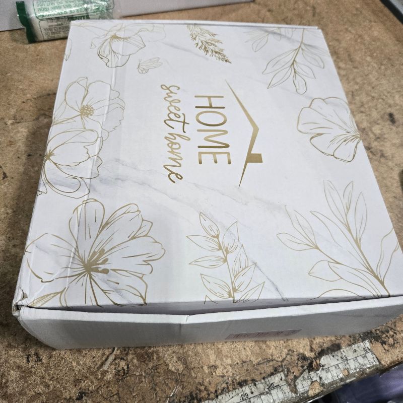 Photo 1 of ***MISSING PIECES / CANDLE, BOTH HAND & SOAP DISPENSERS *** House Warming Gifts New Home, 19pcs New Home Gift Basket For Homeowners, Couple Women Neighbor - Includes Decoration, Kitchenware, Towel, Greeting Card, First Time Home Buyer Gift, Housewarming G