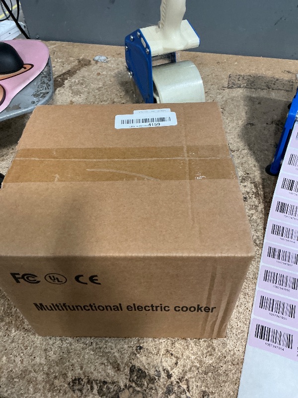 Photo 1 of 1.8L Electric Hot Pot?Ramen Cooker, Dual power supply Mini Portable Multi-Functional Lazy Pot for Pasta, Noodles, Egg, Soup,Rice?Non-Stick Noodle Cooker with Boil Dry Protection for Dorm, Office