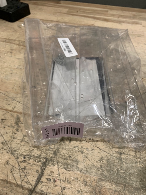 Photo 1 of ***INNER RACVK STAND PIECES ONLY *** 4Tier Clear Acrylic CD Holder - Cascading CD & DVD Storage Rack with Vinyl Record Stand - Holds up to 32 Cases (Large, Clear)